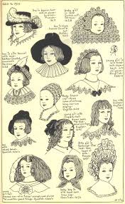A hairdo popular in the second half of the 17th century. 17thcenturyhats15 Jpg 600 974 Historical Hats 17th Century Fashion 17th Century Clothing