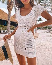 Crochet Swimsuit Cover Up Crochet Swimsuits Crochet Swimsuit Cover Up White Crochet Dress