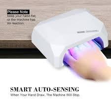 Barberpub Led Nail Dryer For Regular Polish Gel Nail Curing Lamp Profe Barberpub