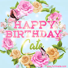 Browse our flower animated gif images, graphics, and designs from +79.322 free vectors graphics. Beautiful Birthday Flowers Card For Cate With Animated Butterflies Download On Funimada Com