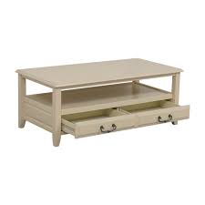 These incredible and beautiful singular style coffee tables are already being added to unique american homes for a really long time. 70 Off Pier 1 Pier 1 Imports White Two Drawer Coffee Table Tables