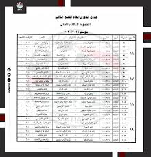 يتصدر الدوري المصري حتى الآن فريق مصر المقاصة، بعد أن لعب 12 مباراة كاملة، فاز في 6 مباريات، وتعادل في 5 آخرى، بينما خسر مباراة وحيدة، يأتي بعده فريق الداخلية الذي فاز في 6 مباريات أيضا، وتعادل في 5، وخسر واحدة. Ø§ØªØ­Ø§Ø¯ Ø§Ù„ÙƒØ±Ø© ÙŠØ¹Ù„Ù† Ø¬Ø¯ÙˆÙ„ Ø§Ù„Ø¯ÙˆØ± Ø§Ù„Ø«Ø§Ù†ÙŠ ÙÙ‰ Ø¯ÙˆØ±Ù‰ Ø§Ù„Ø¯Ø±Ø¬Ø© Ø§Ù„Ø«Ø§Ù†ÙŠØ© ØµÙˆØ±