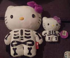 Hello Kitty Skeleton Plush Backpack Small Skeleton Plush Sanrio Hello Kitty Hello Kitty Baby Hello Kitty