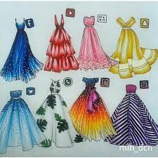 Finally Some Pretty Social Media Dresses Disegni Di Tumblr Schizzi Disegni Di Moda