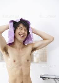 お風呂上がりのミドルの男性】の画像素材(00048967) | 写真素材ならイメージナビ