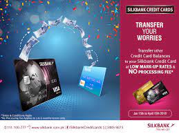 Credit card interest rates are typically in the double digits, so carrying a balance on your credit card is likely costing you a lot. Silkbank Brings Balance Transfer Silkbank Credit Cards Facebook