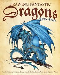 For the rest of the body, color it with different shades of blue and the color of your dragon can determine what environment it lives in or what powers it has. Amazon Com Drawing Fantastic Dragons Create Amazing Full Color Dragon Art Including Eastern Western And Classic Beasts How To Draw Books 9781612437613 Staple Sandra Books