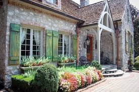 So What Did Leo Do On This Story Book House He Suggested A French Country Style Blueprint He Sho French Country Exterior French Exterior French Country House