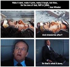 Whedon Loves The Juxtaposition Joss Whedon Marvel Cinematic Marvel