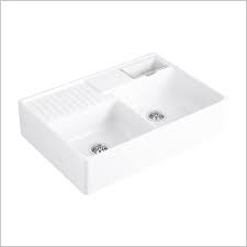 Shop wayfair for all the best white kitchen sinks. Butler Double Kitchen Sink White Lavare