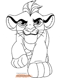 Next you can print it and color as you like it. The Lion Guard Coloring Pages Disneyclips Com