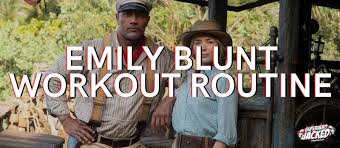 'i just don't know what the future holds for it' blunt says there was an amazing script once upon a time, but she doesn't know if they can. Emily Blunt Workout And Diet Plan Updated Mary Poppins Meets Sicario