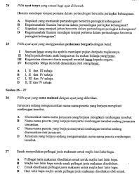 Koleksi sumber bahan pendidikan sekolah rendah kssr. Latihan Bahasa Melayu Kertas 1 Upsr School Kids Activities Book Sites Read Online For Free