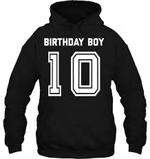 Perfect gift and perfect dude merchandise for 10th birthday boy. 10th Birthday Shirt Gift Age 10 Ten Years Old Boy Boys Son