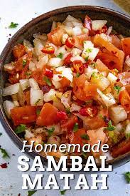 Homemade Sambal Matah Spicy Recipes Spicy Chicken Recipes Sambal