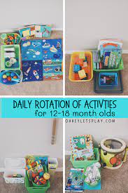To make the activity a little more advanced you could give your. Activity Ideas For 12 18 Month Olds Oh Hey Let S Play