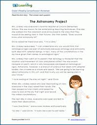 Because reading is a solitary activity, reading comprehension worksheets are a great homework assignment for students. Free Printable Fifth Grade Reading Comprehension Worksheets K5 Learning
