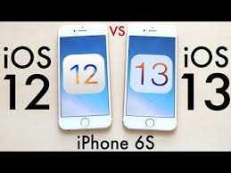 Iphone 6s Ios 13 Vs Ios 12 Comparison Youtube