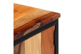 During this time we have been been deconstructing new and old wood buildings and collecting materials. Tv Cabinet 120x30x40 Cm Solid Reclaimed Wood And Steel Kogan Com