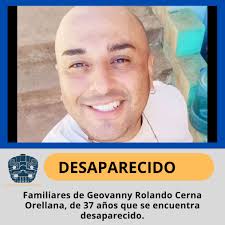 SE BUSCA A GEOVANNY ROLANDO CERNA ORELLANA, DESAPARECIDO EN SANTA TECLA  Santa Tecla, 10 de febrero de 2025. Familiares y amigos buscan  desesperadamente a Geovanny Rolando Cerna Orellana, un hombre de 37
