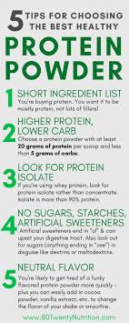 5 Tips For Choosing The Best Healthy Protein Powders Tips From Media Registered Dietitian Christ Healthiest Protein Powder Healthy Protein Best Protein Powder