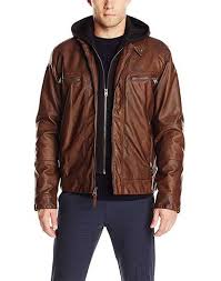 Best Mens Brown Leather Motorcycle Jackets That Will Get You Noticed Leather Jacket Hoodie Faux Leather Moto Jacket Brown Leather Bomber Jacket