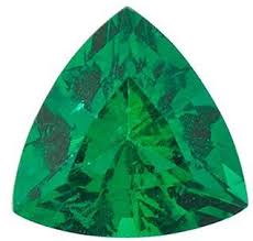 Amazon Com Quality Emerald Stone Trillion Shape Grade Aaa