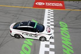 2015 nascar sprint cup series. 2016 Toyota Mirai Is First Fuel Cell Car To Pace A Nascar Race Tonight