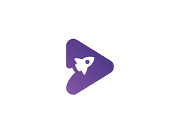 Play Rocket Icon Rockets Logo Logo Design Typography Branding Design Logo