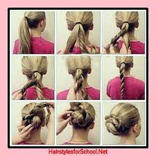 How To Make Hairstyles Step By Step Hairstyles For School How To Make Hair Diy Hairstyles Dance Hairstyles
