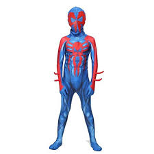 Ps4 insomniac spiderman costume spandex games cosplay spider suit for adult/kids. Spider Man 2099 Lycra Boys Costume Costume Party World