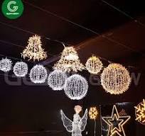 Outdoor Waterproof Warm White 3D Star LED Motif Light for ...