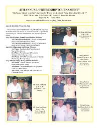 4th Annual Friendship Tournmanet