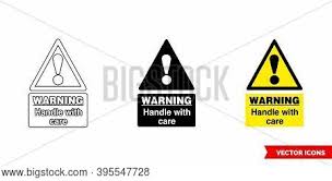 Examples of biological hazards some of the examples of biological hazards include: Warning Handle Care Vector Photo Free Trial Bigstock