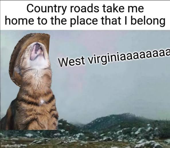 country roads take me home