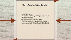 Mercedes Marketing Strategy By Emrehan Kocabas