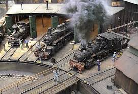 Railroad Line Forums Roundhouse Floor Color Model Train Scenery Model Railroad Model Trains