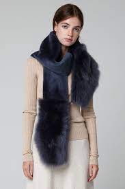 Gushlow Cole Mixed Shearling Scarf Harvey Nichols