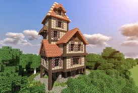 How To Build A Beautiful Medieval House Minecraft Blog Cute Minecraft Houses Minecraft House Tutorials Minecraft House Designs