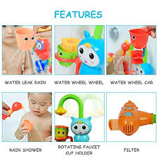 This innovation offers easy release and return, even with your eyes closed. Wishtime Baby Bath Toy Baby Shower Head For Bath Bathtub Toy With Electric Water Pump With Hand Shower And 3 Stackable Cups Automated Spout For Toddlers Kids 1 2 3 4 Year Old Girls Boys Pricepulse