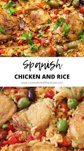 Spanish Chicken And Rice In 2020 Grilled Chicken Recipes Chicken Recipes Casserole Healthy Chicken Recipes