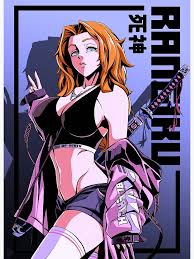 Best Anime Girl Rangiku Goddess Of Death From Bleach Anime Series