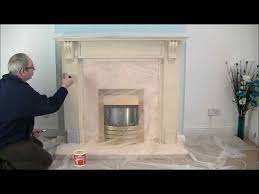See more ideas about painted stone fireplace, stone fireplace, fireplace. Fireplace Stone Coating Create A Stone Fireplace Youtube