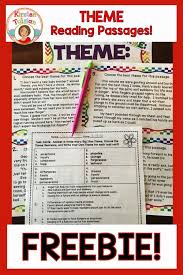 Theme Free Reading Themes Theme Reading Passages Reading Passages