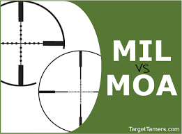 mil vs moa whats best for hunting beginners long range