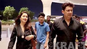 Happy birthday to my soulmate, madhuri dixit nene. Madhuri Dixit With Family Husband Sriram Madhav Nene Raayan Nene Arin Nene Youtube