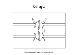 Are you a parent or a t Kenya Flag Colouring Page Kenya Flag Flag Coloring Pages Africa Flag