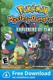 Download Pokemon Mystery Dungeon Explorers Of Time Micronauts Nintendo Ds Nds Rom In 2020 Nintendo Ds Pokemon Nintendo