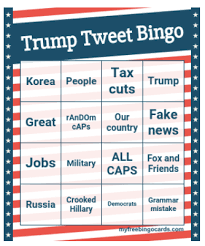 Bingo2021, san miguel, lima, peru. The Ultimate Trump Tweet Bingo Duck Of Minerva