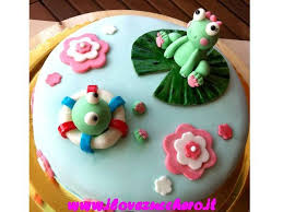 Torta Rana In Pasta Di Zucchero Torte Pasta Di Zucchero Ricette Dolci